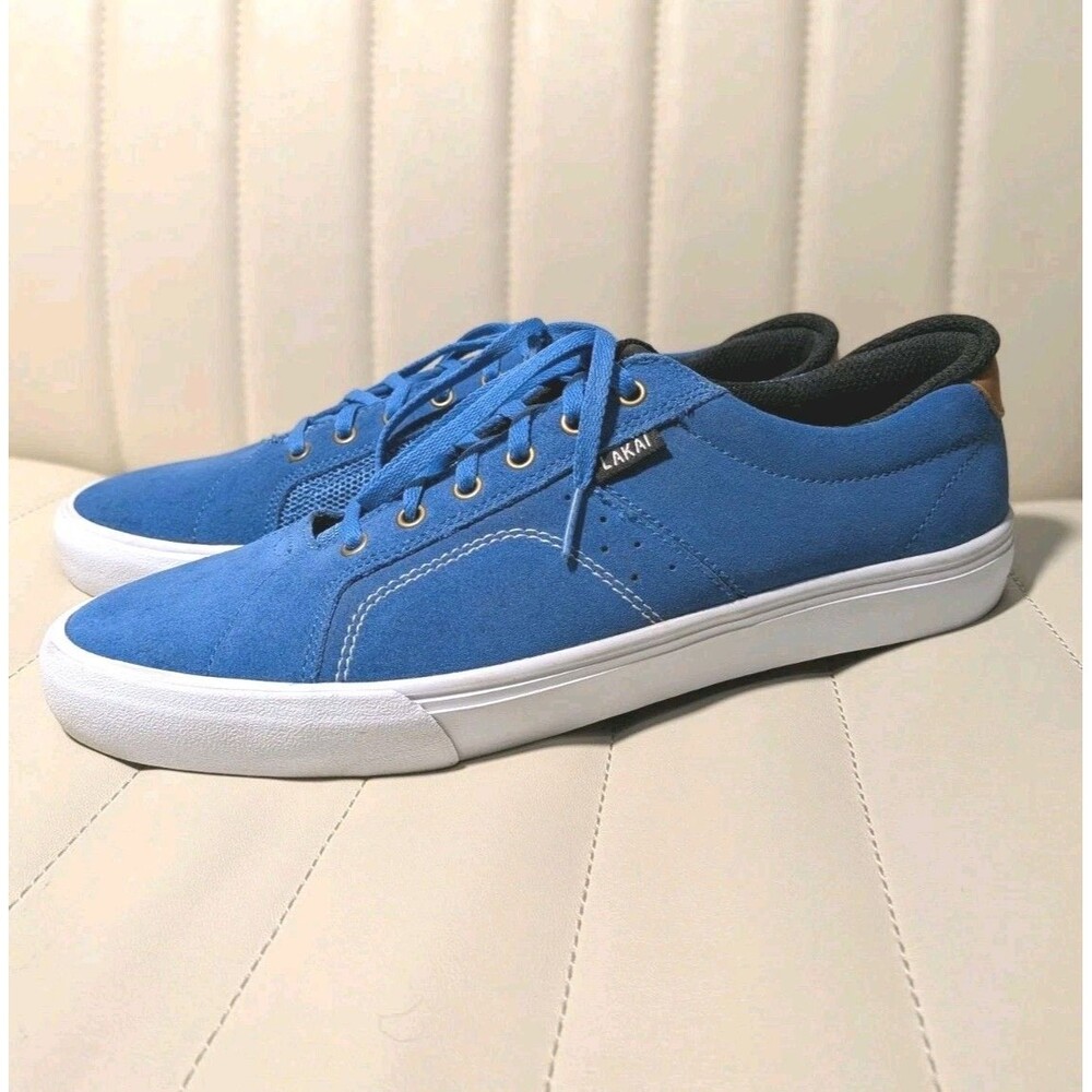 Lakai Skate Shoes Lux-Lite Flaco Stevie Perez Blue Mens 10
